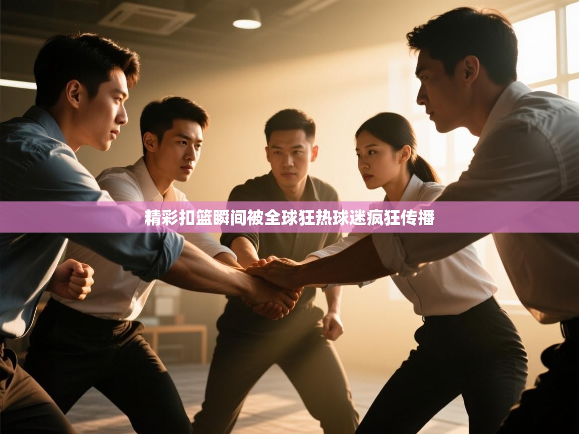 精彩扣篮瞬间被全球狂热球迷疯狂传播